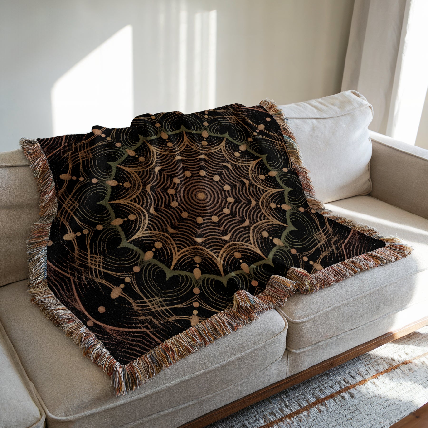 Cymatics No. 2 — Woven Blanket
