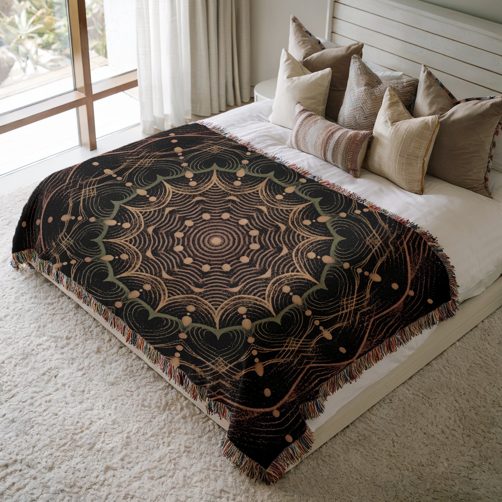 Cymatics No. 2 — Woven Blanket