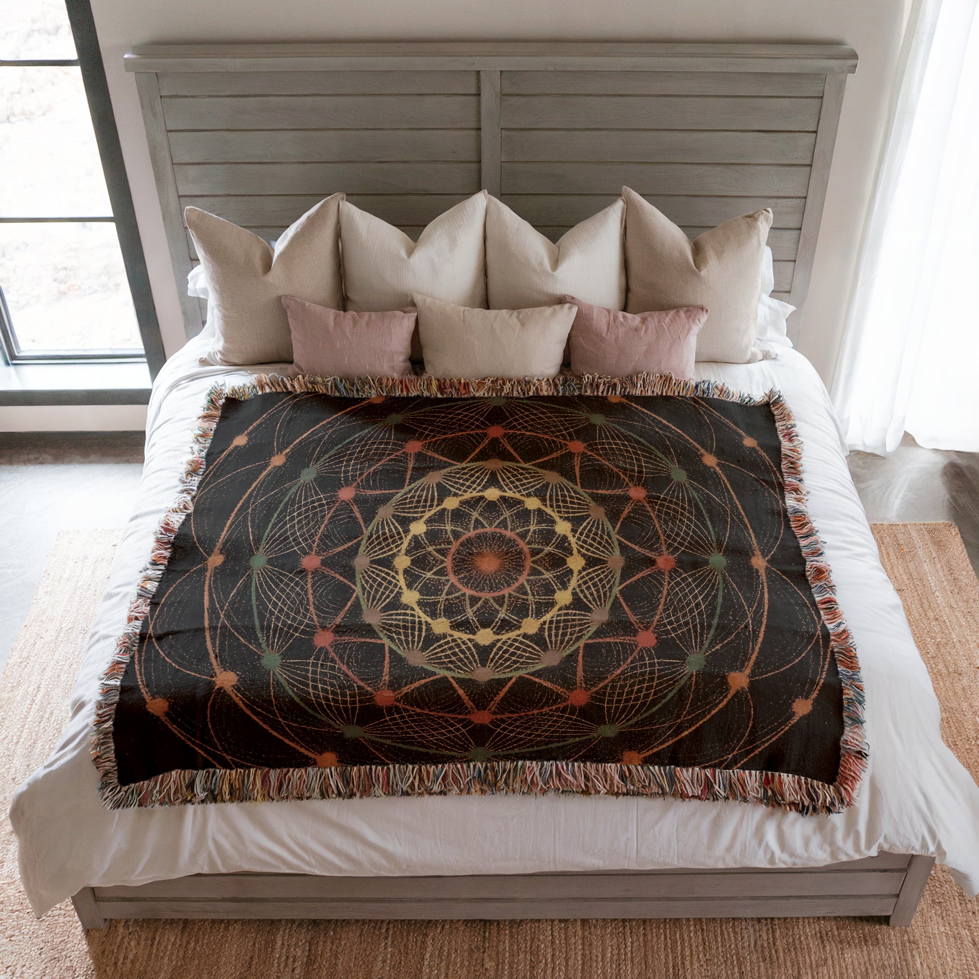 Cymatics No. 20 — Woven Blanket