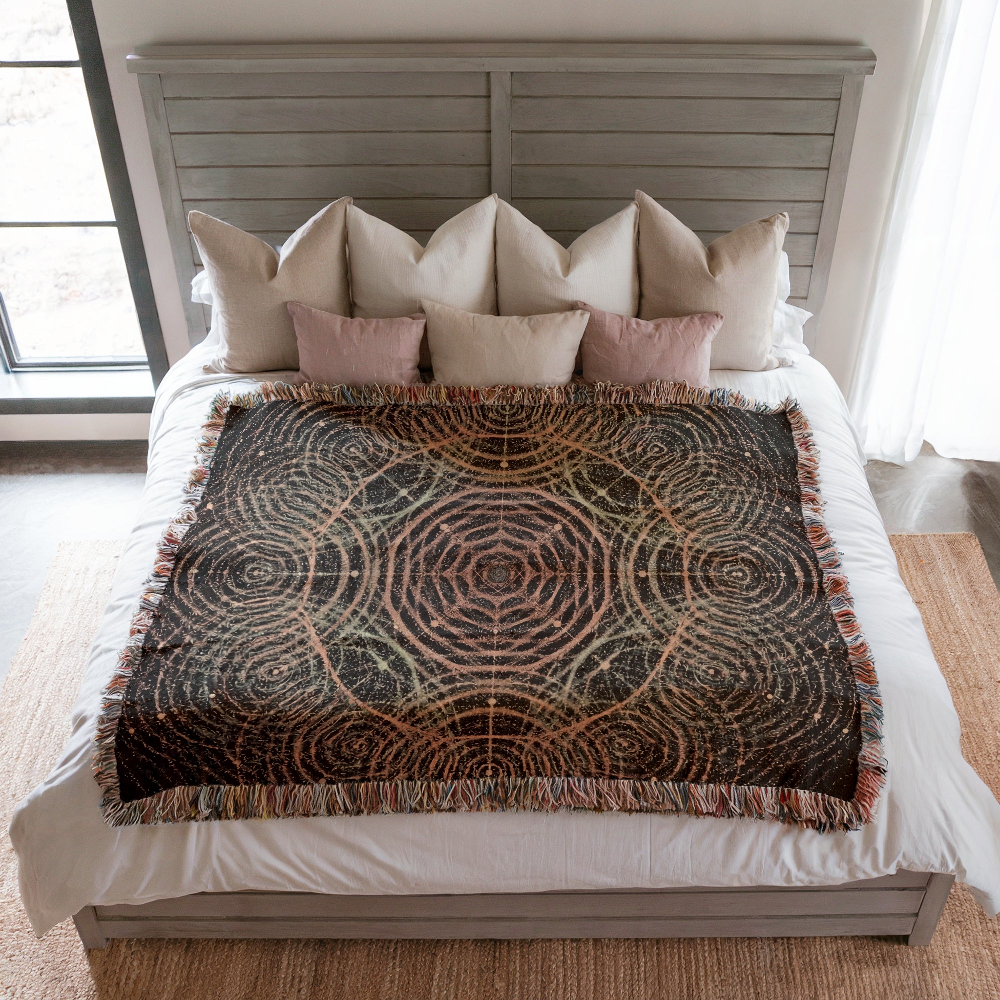Cymatics No. 21 — Woven Blanket