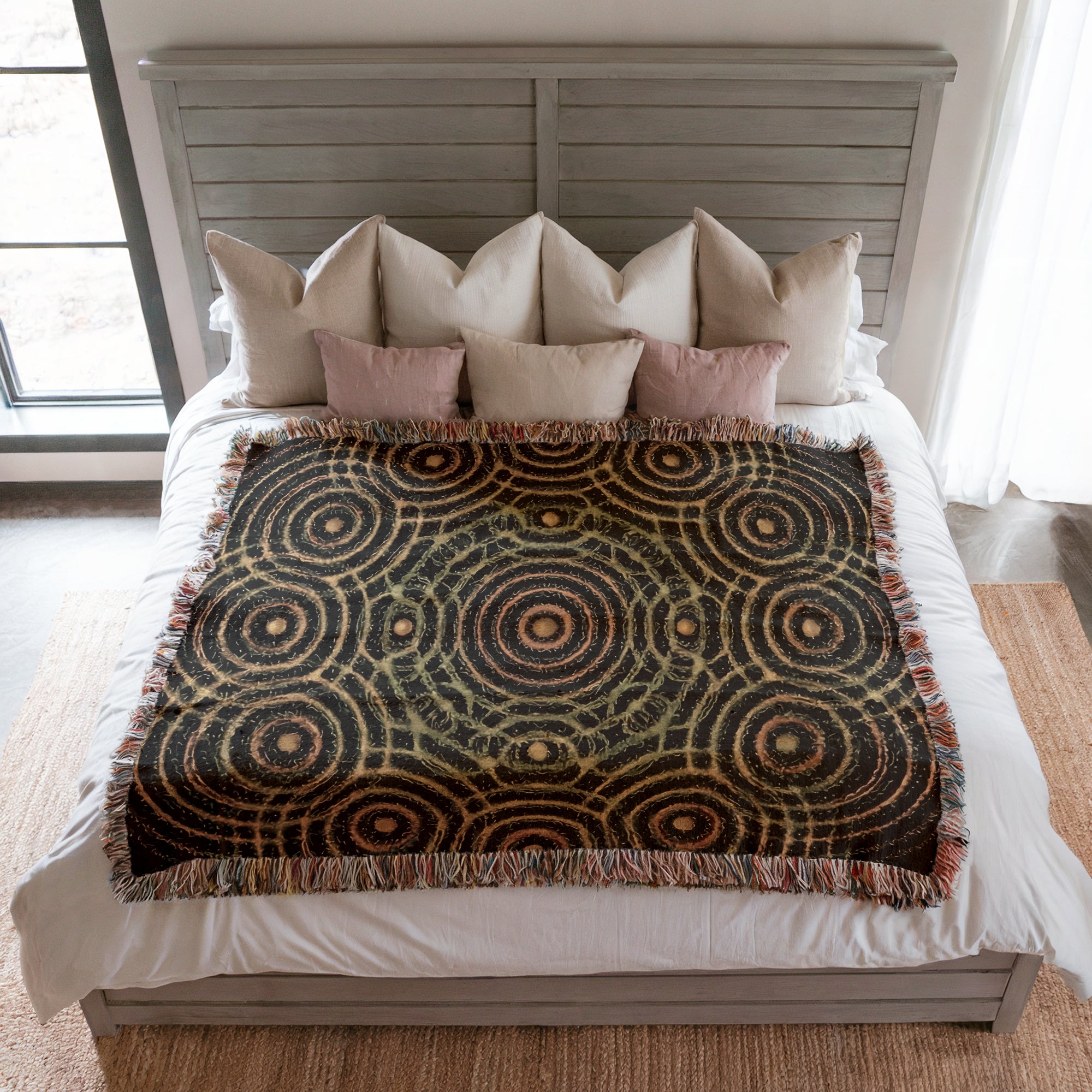 Cymatics No. 5 — Woven Blanket