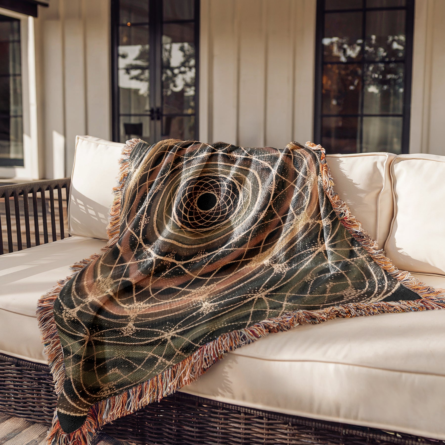 Cymatics No. 11 — Woven Blanket