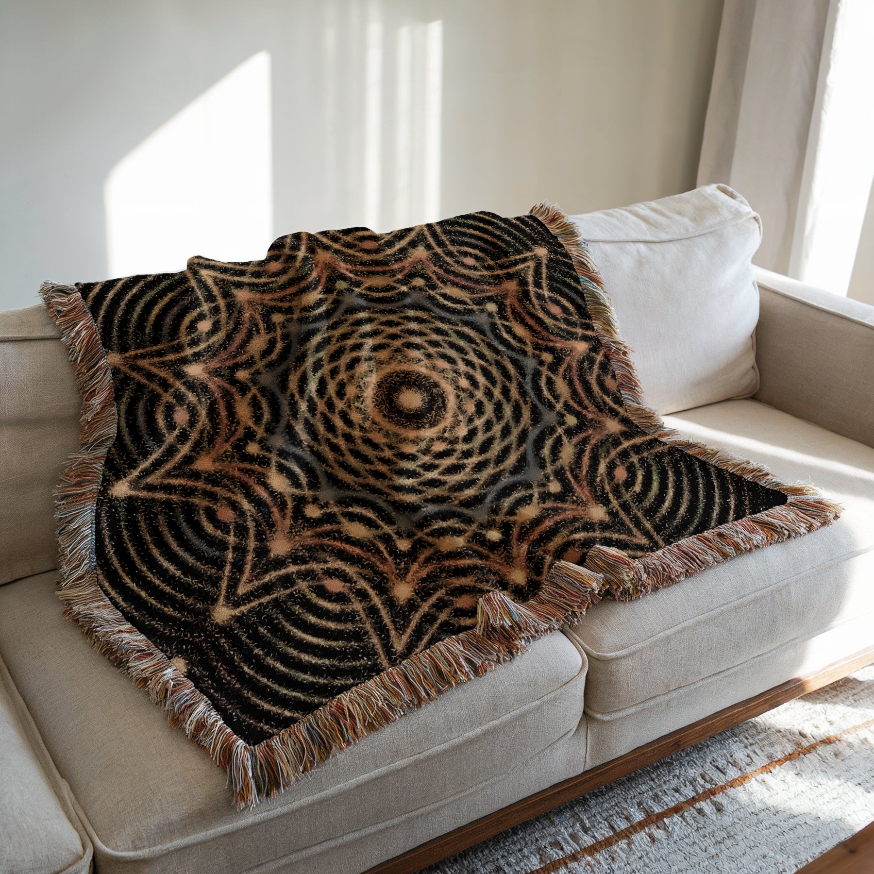 Cymatics No. 6 — Woven Blanket