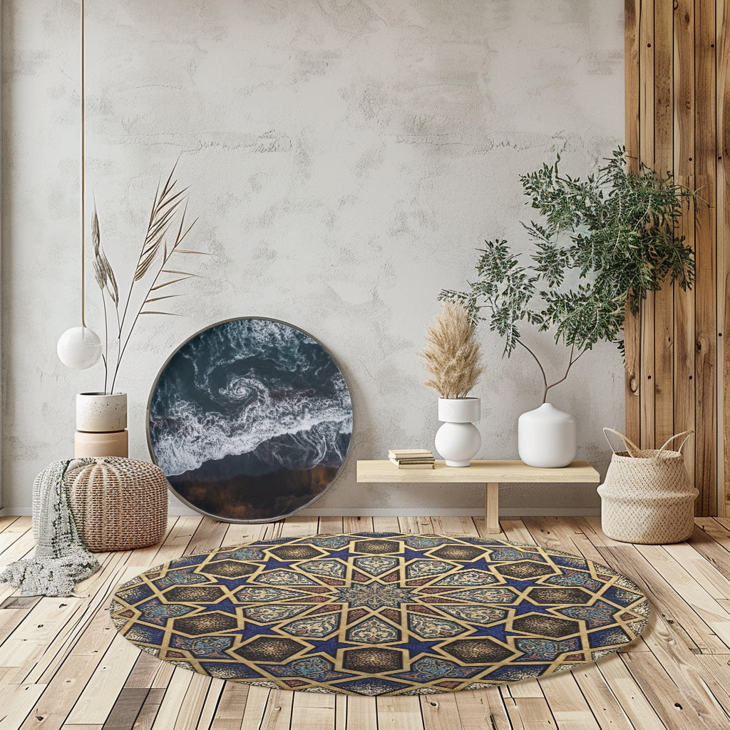 Heritage No. 15 — Round Area Rug