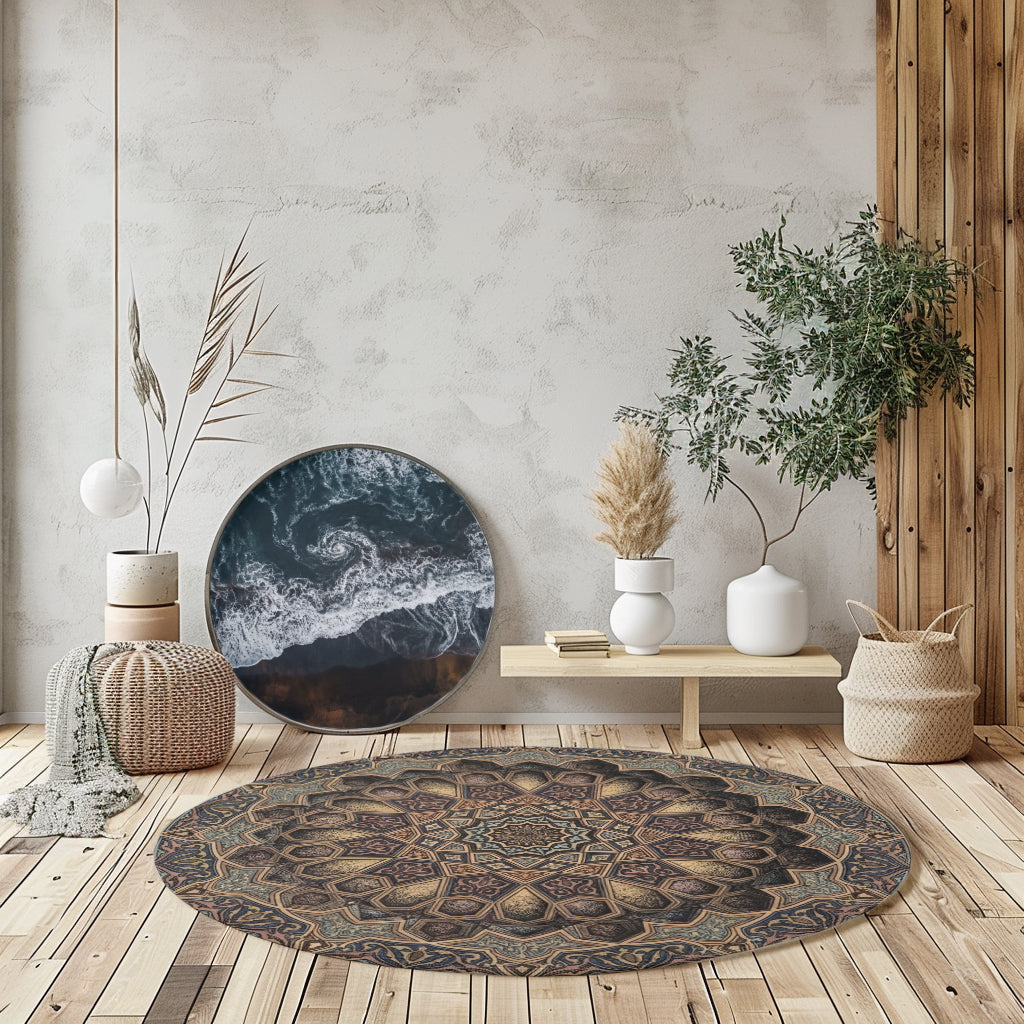 Heritage No. 14 — Round Area Rug