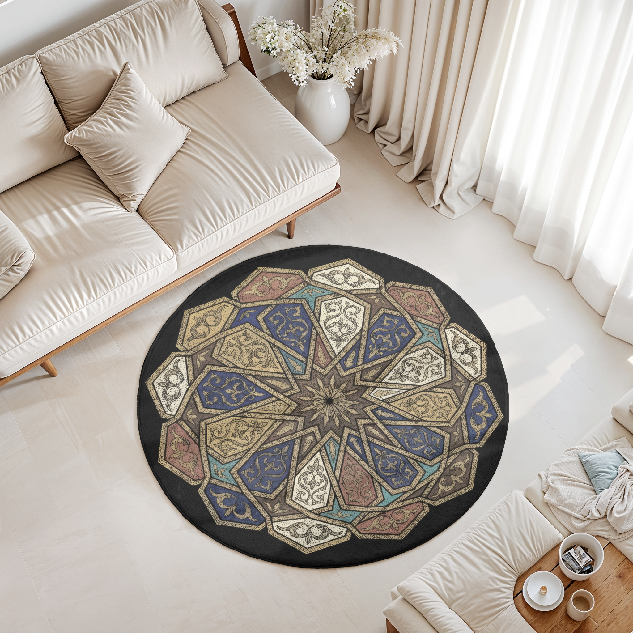 Heritage No. 10 — Round Area Rug