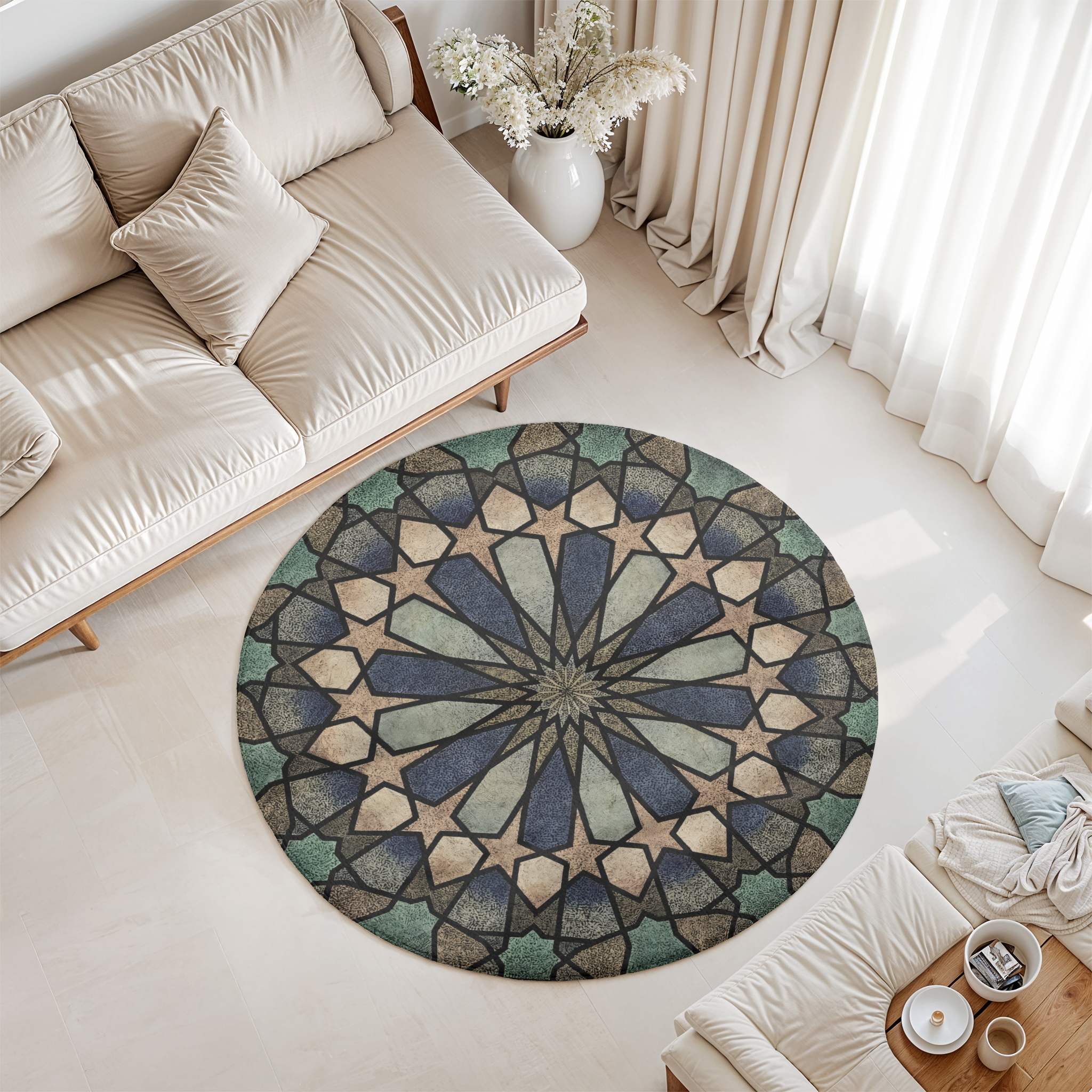 Heritage No. 2 — Round Area Rug