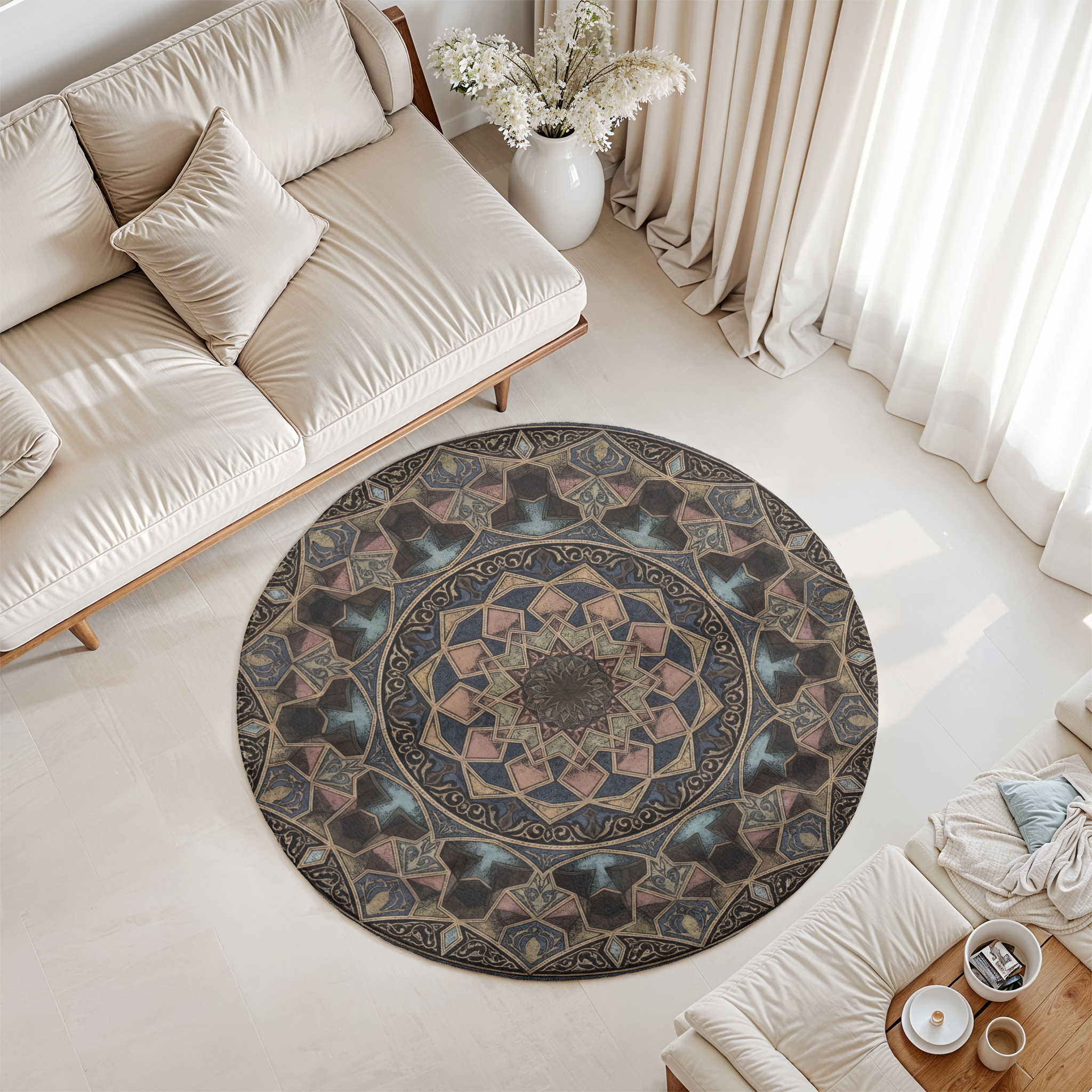 Heritage No. 3 — Round Area Rug