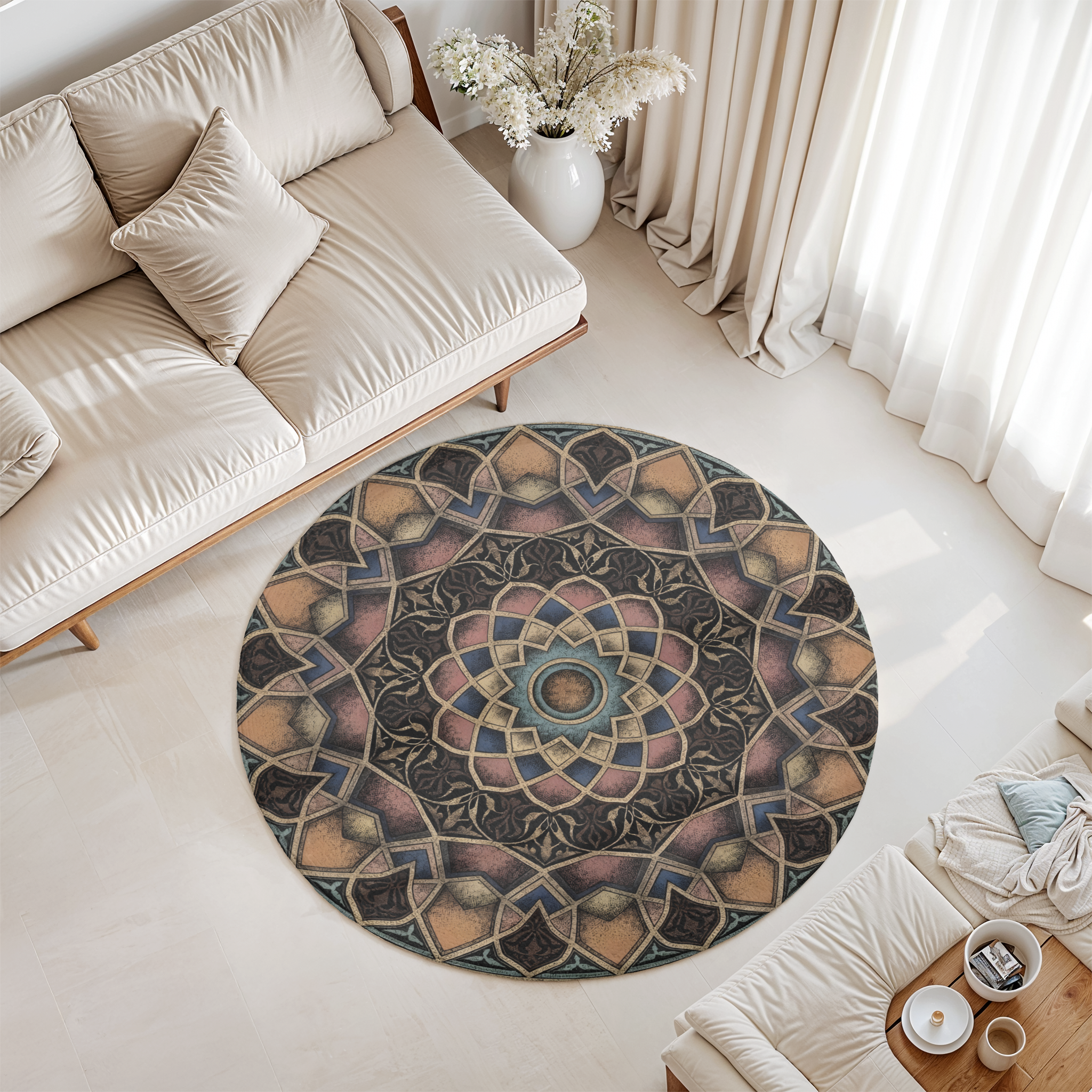 Heritage No. 8 — Round Area Rug