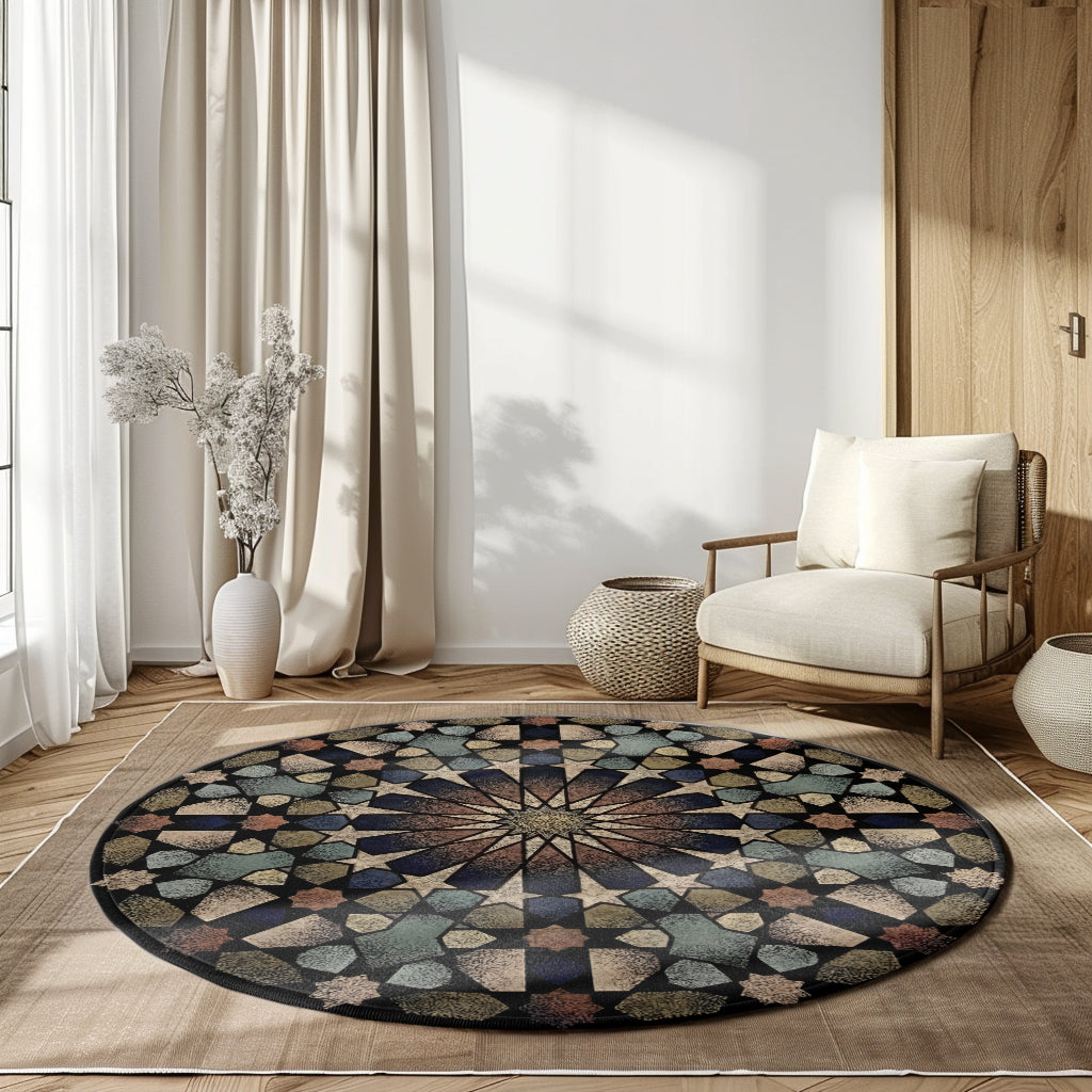Heritage No. 16 — Round Area Rug