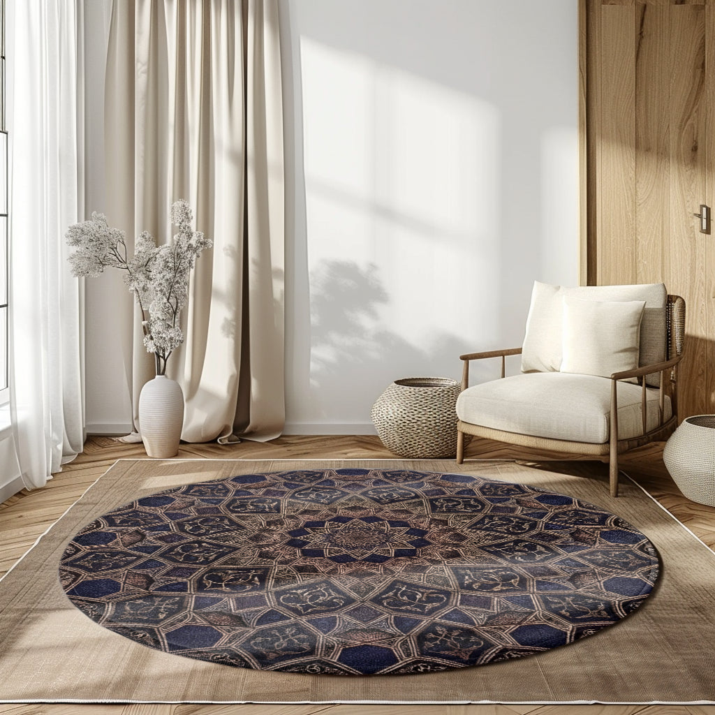 Heritage No. 19 — Round Area Rug
