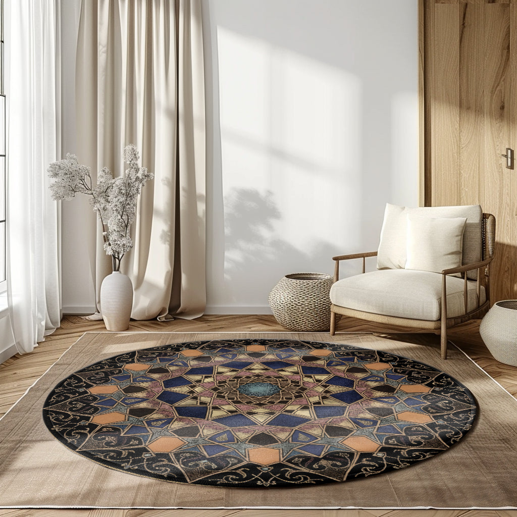Heritage No. 13 — Round Area Rug
