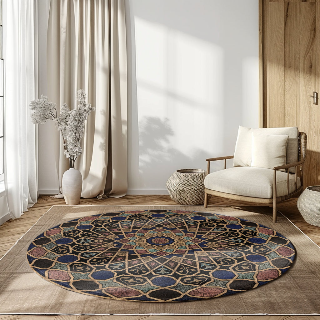 Heritage No. 4 — Round Area Rug