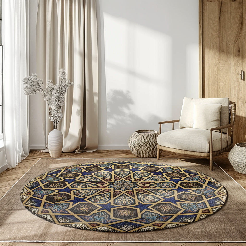 Heritage No. 15 — Round Area Rug