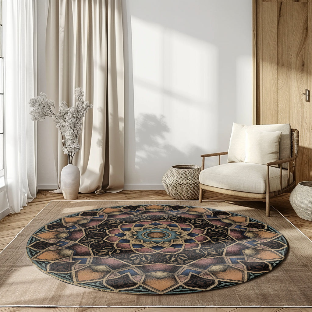 Heritage No. 8 — Round Area Rug