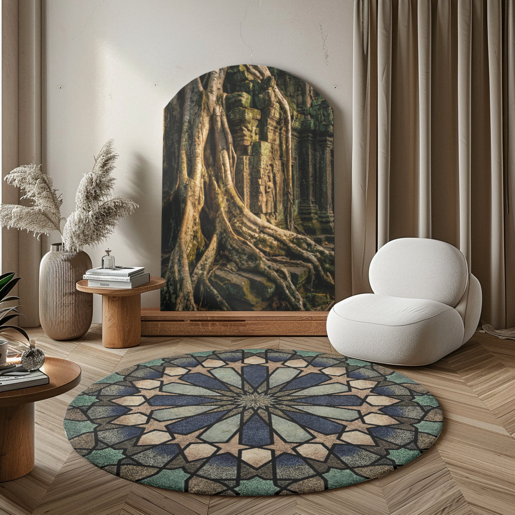 Heritage No. 2 — Round Area Rug