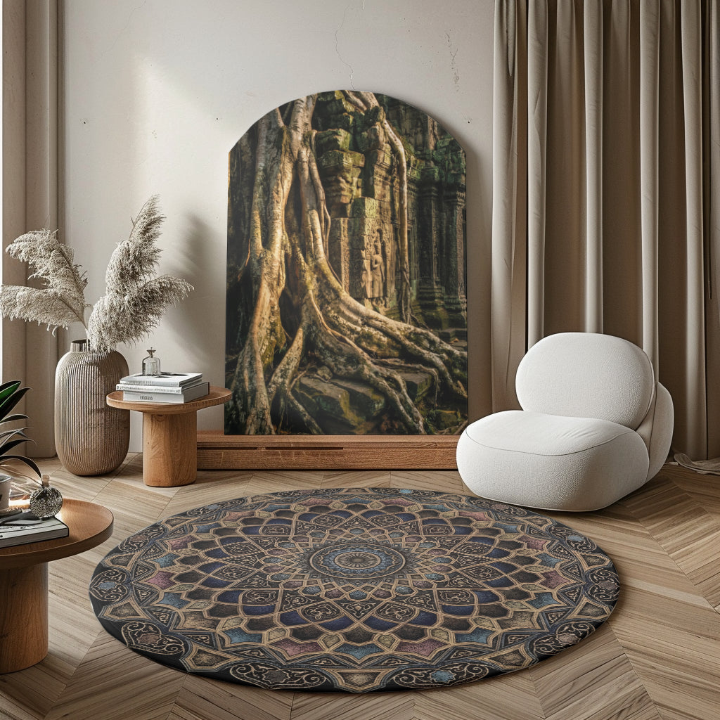 Heritage No. 11 — Round Area Rug