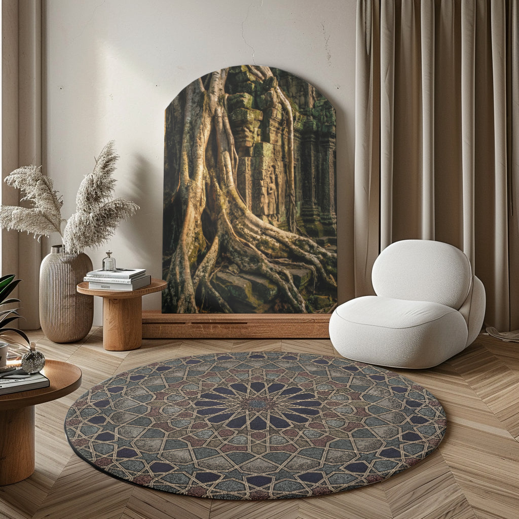 Heritage No. 18 — Round Area Rug
