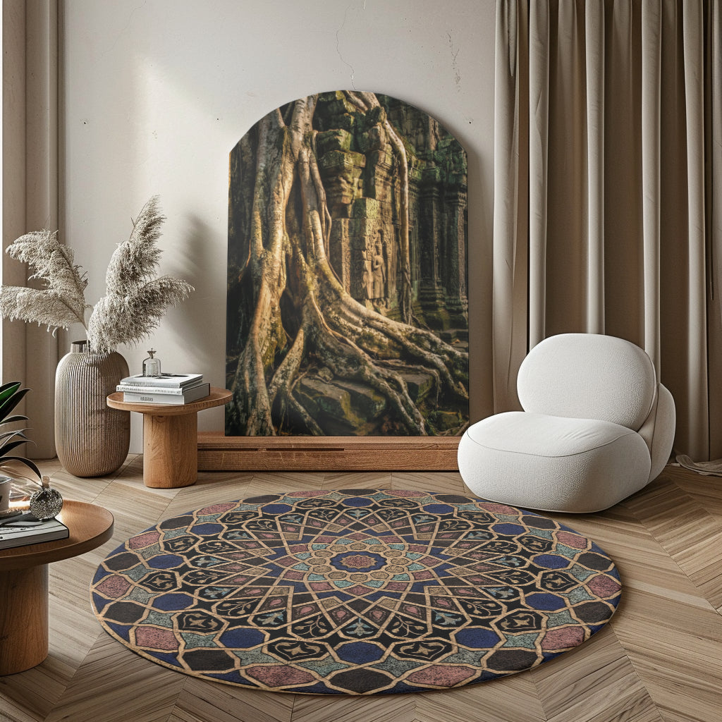 Heritage No. 4 — Round Area Rug