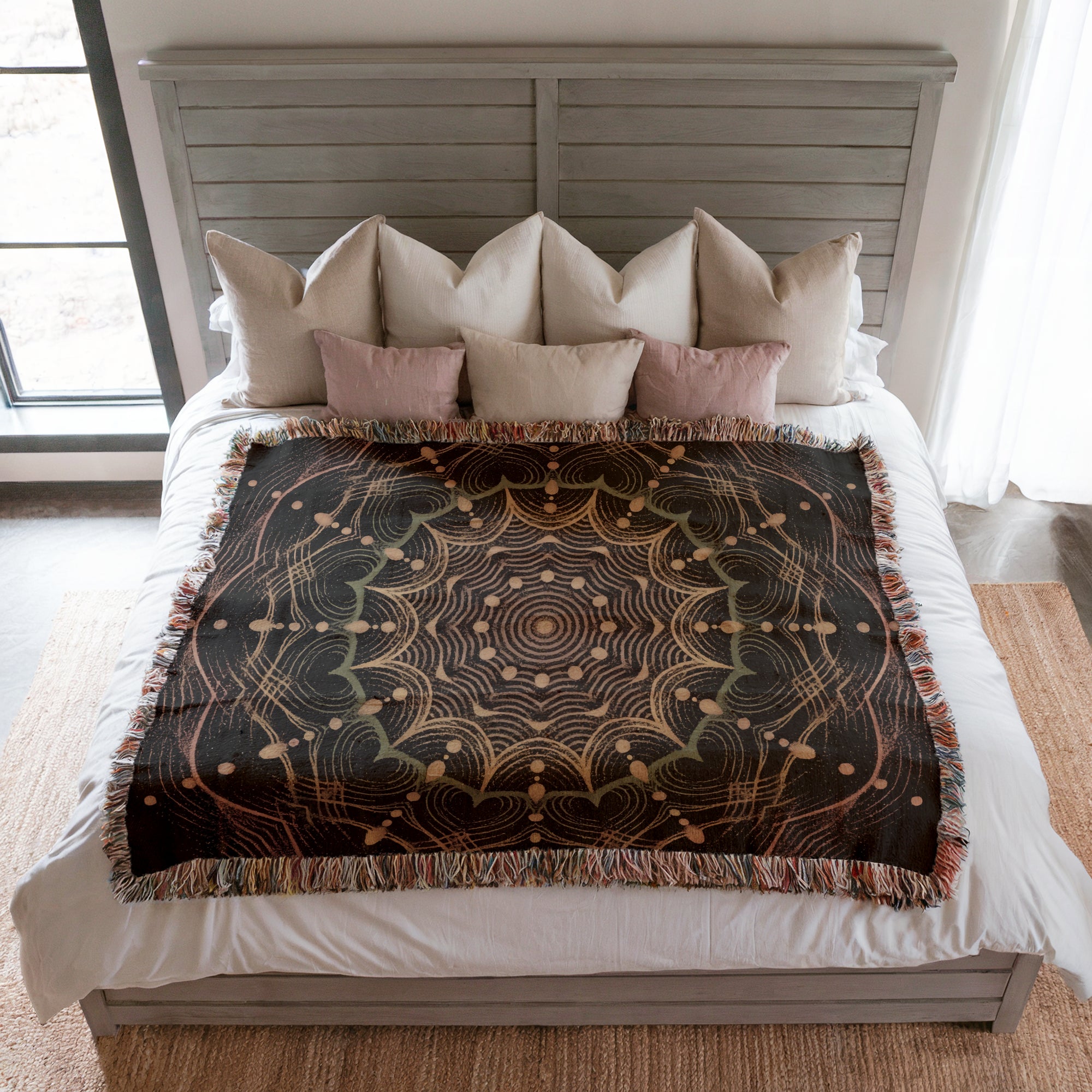 Cymatics No. 2 — Woven Blanket