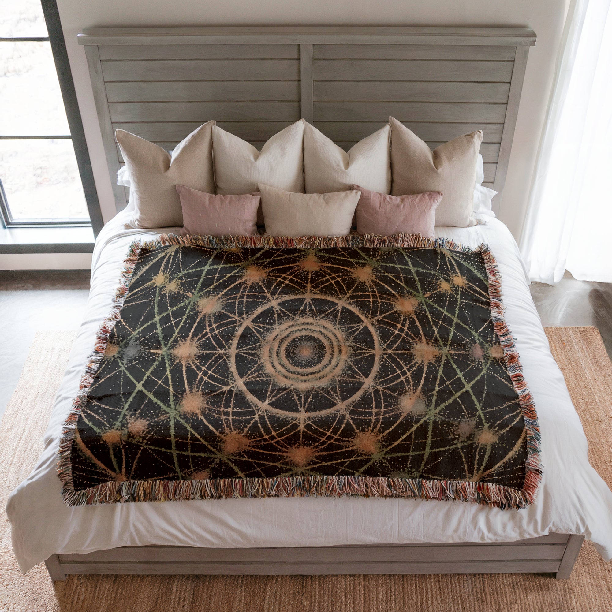 Cymatics No. 3 — Woven Blanket