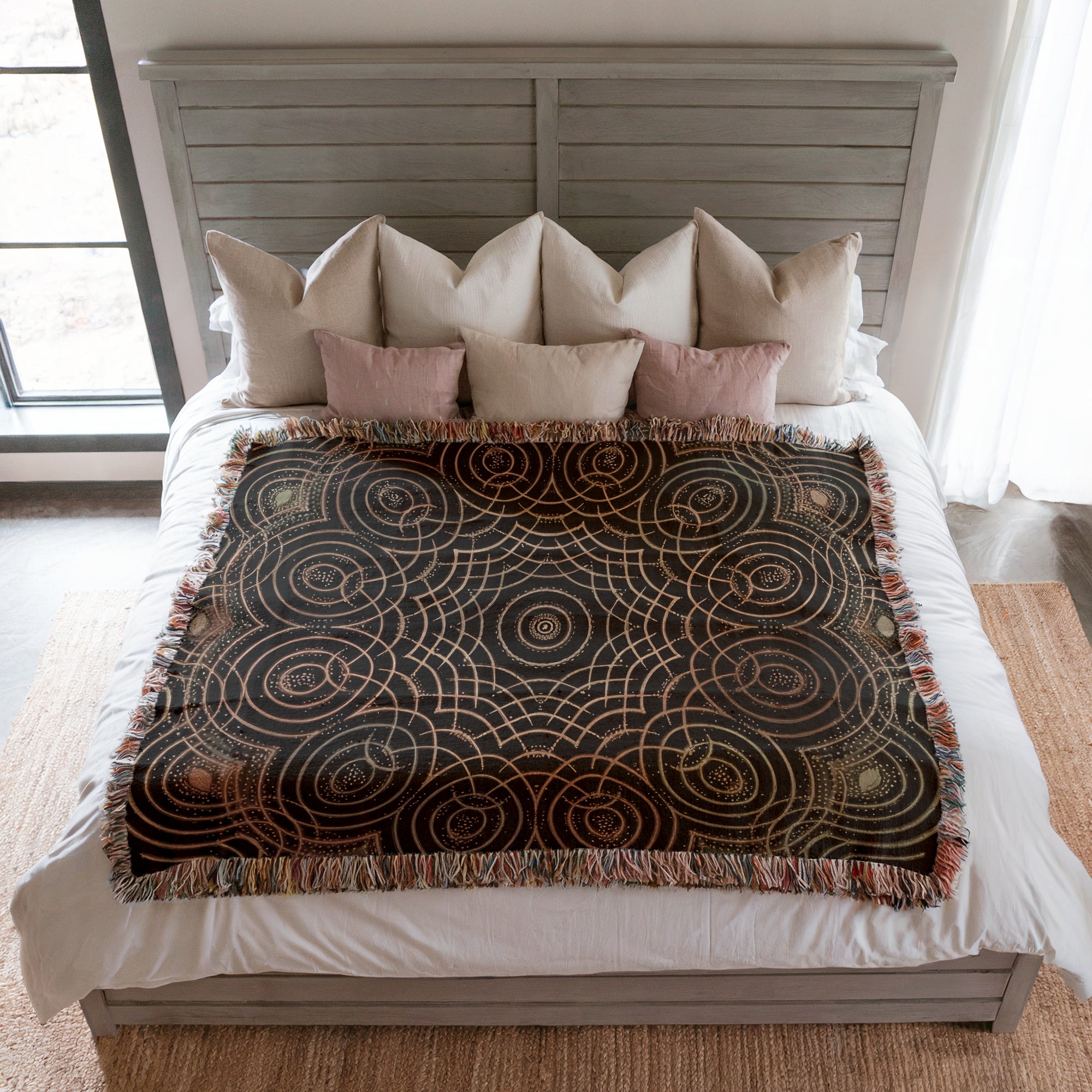 Cymatics No. 16 — Woven Blanket