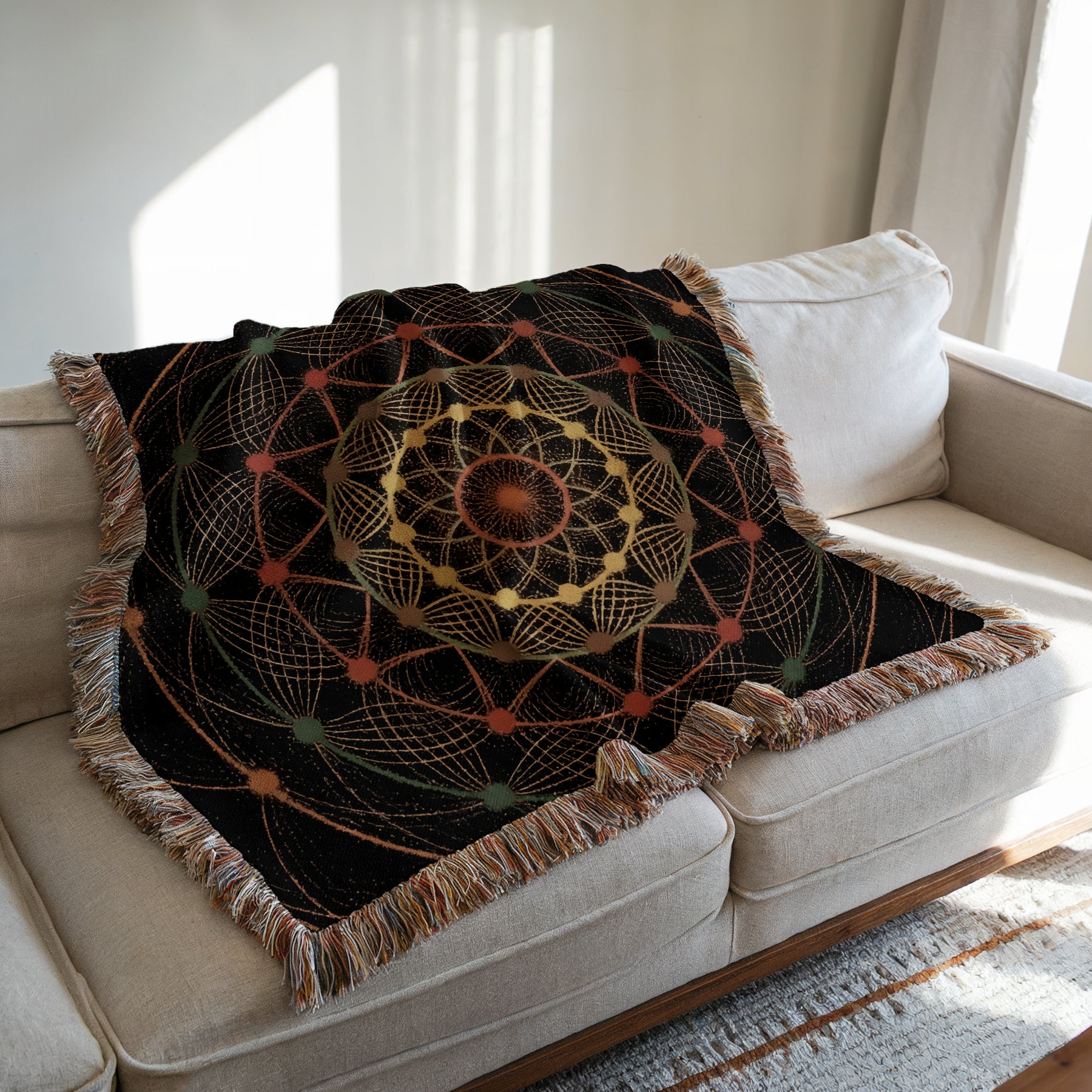 Cymatics No. 20 — Woven Blanket