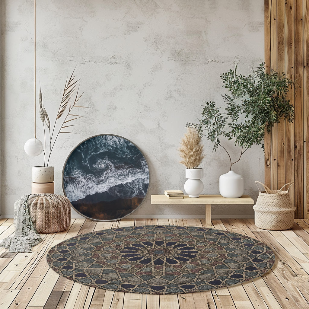 Heritage No. 18 — Round Area Rug