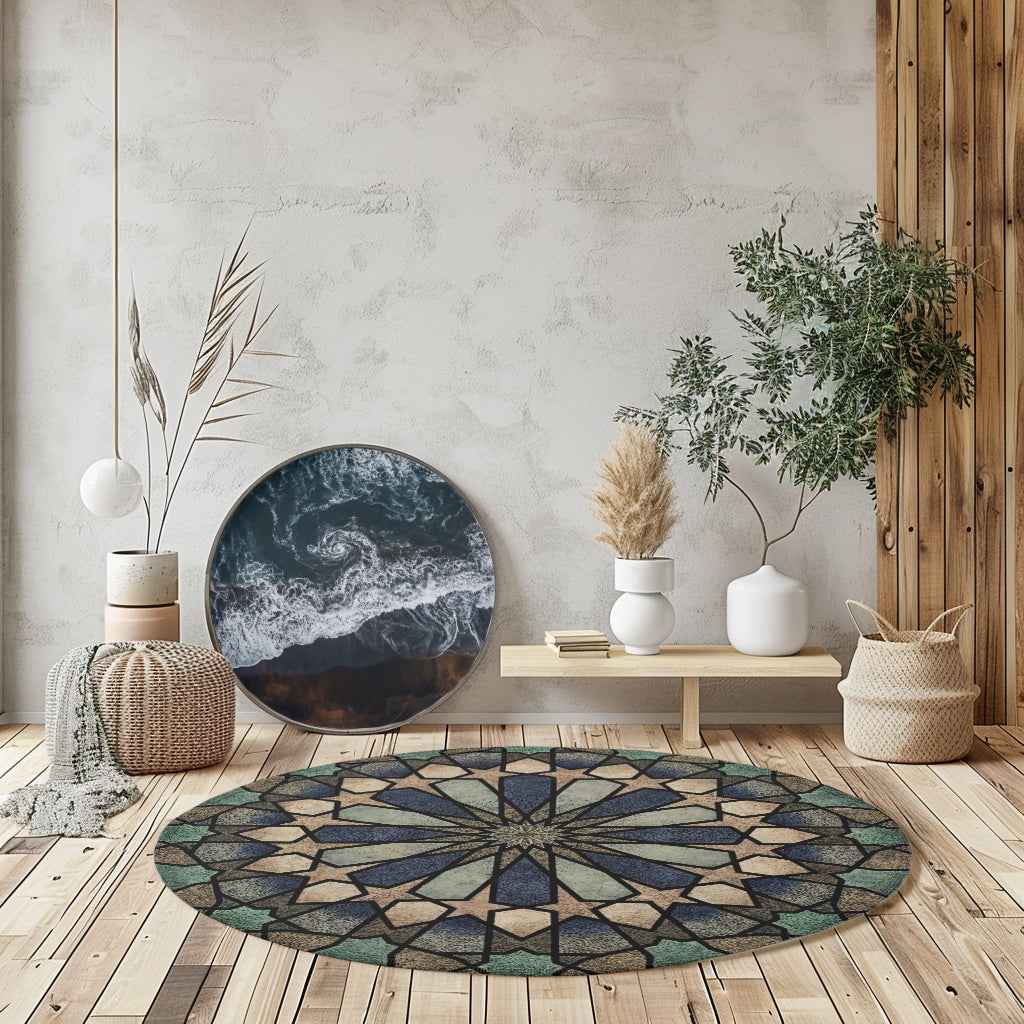 Heritage No. 2 — Round Area Rug