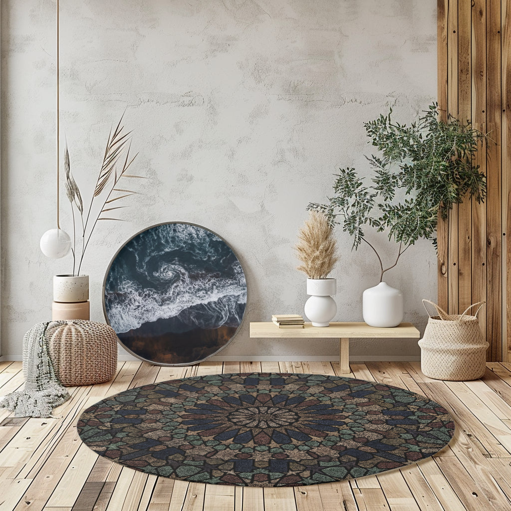 Heritage No. 21 — Round Area Rug