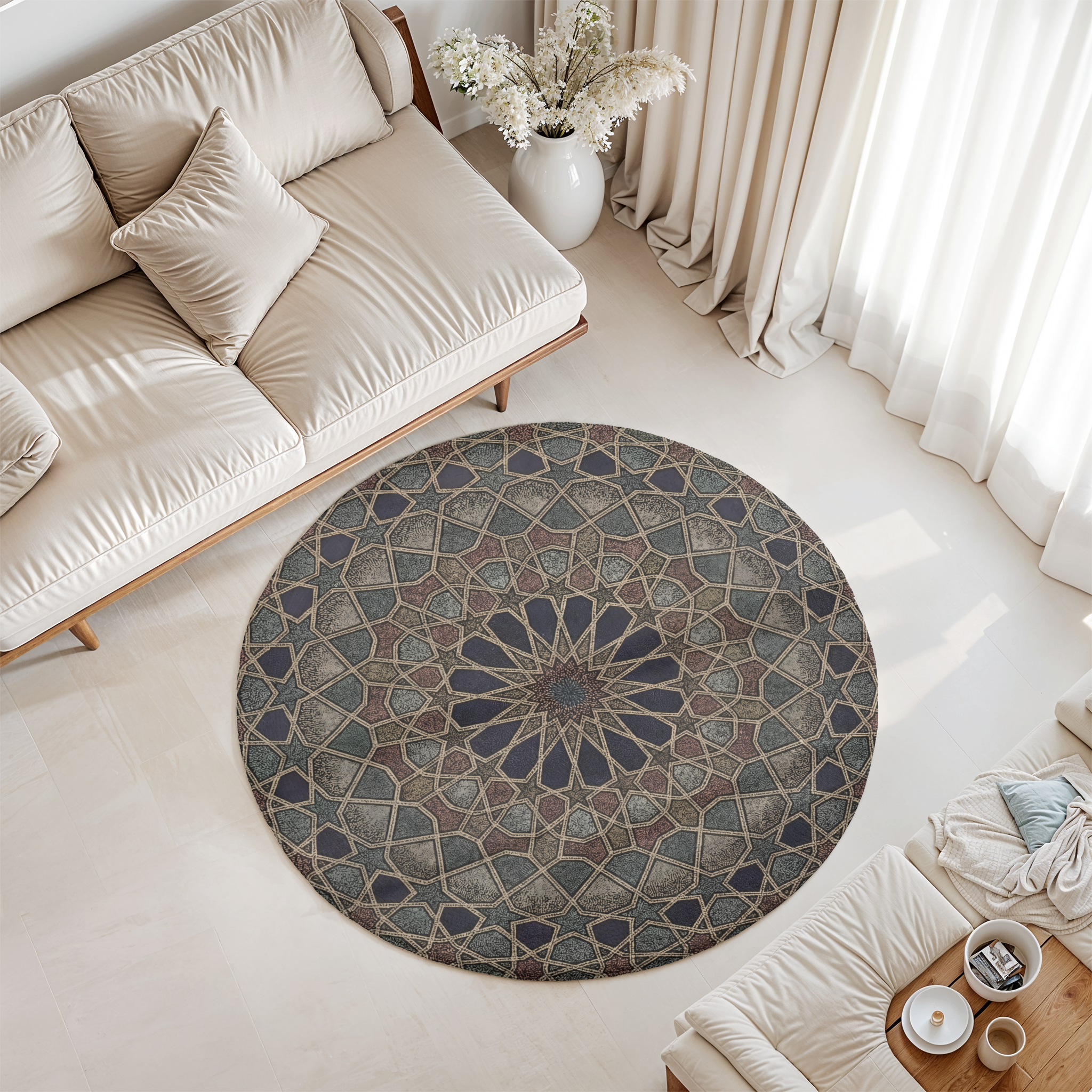 Heritage No. 18 — Round Area Rug