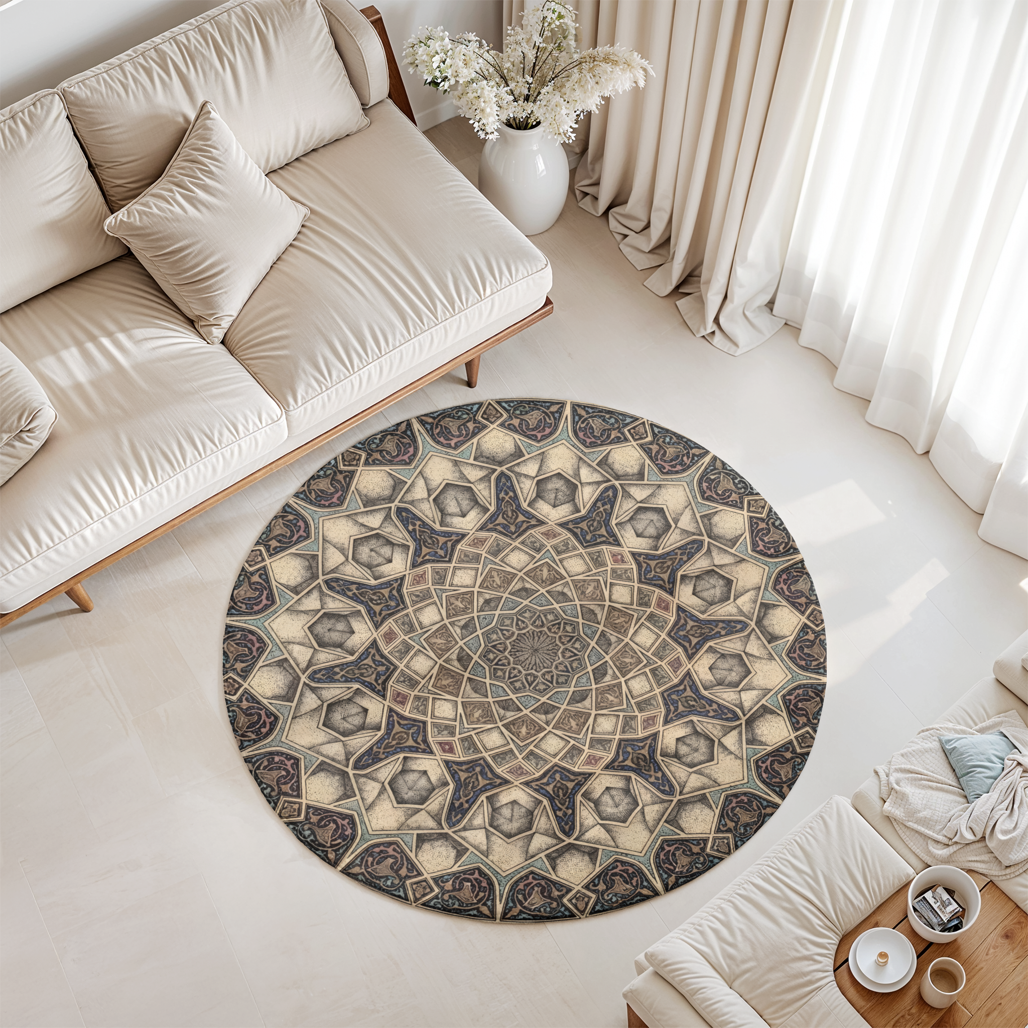Heritage No. 6 — Round Area Rug
