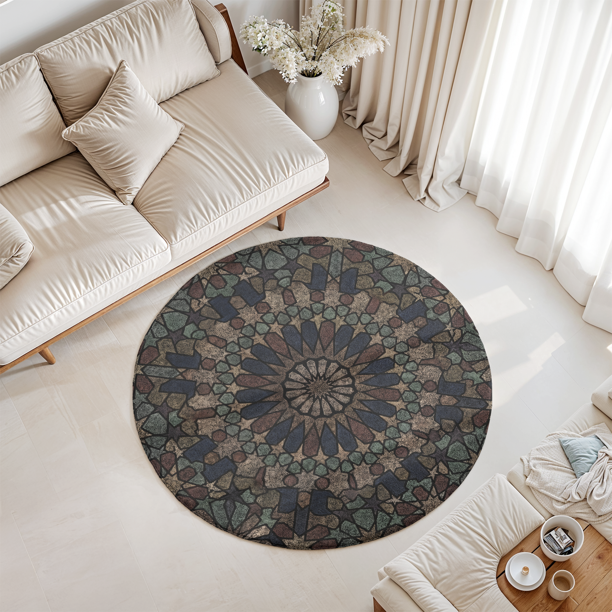 Heritage No. 21 — Round Area Rug