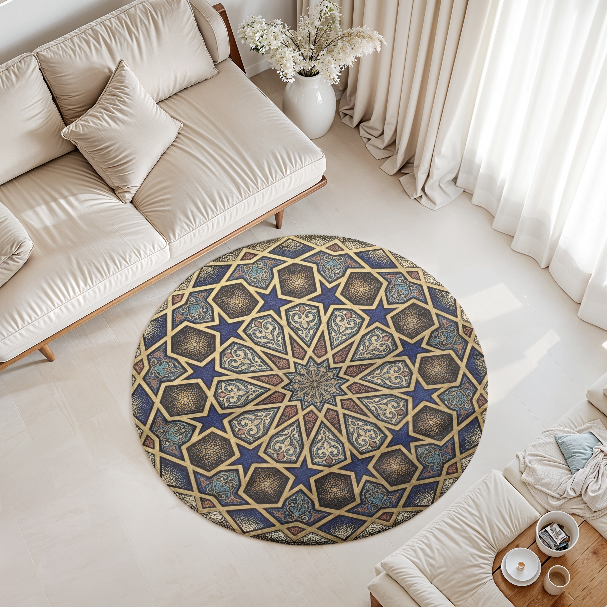Heritage No. 15 — Round Area Rug