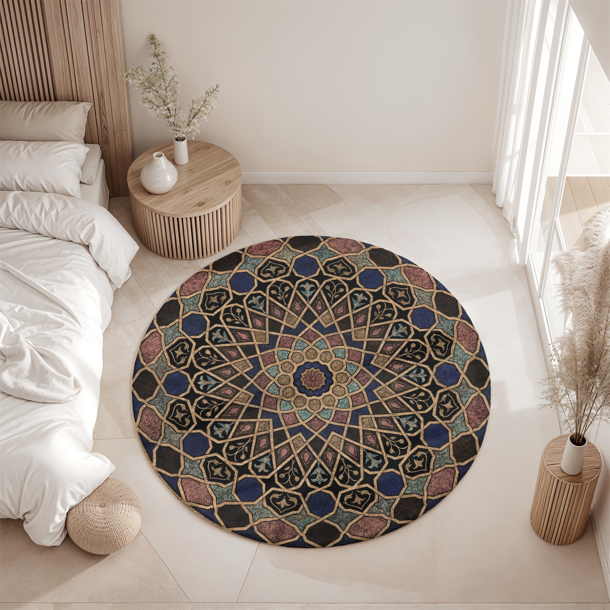 Heritage No. 4 — Round Area Rug