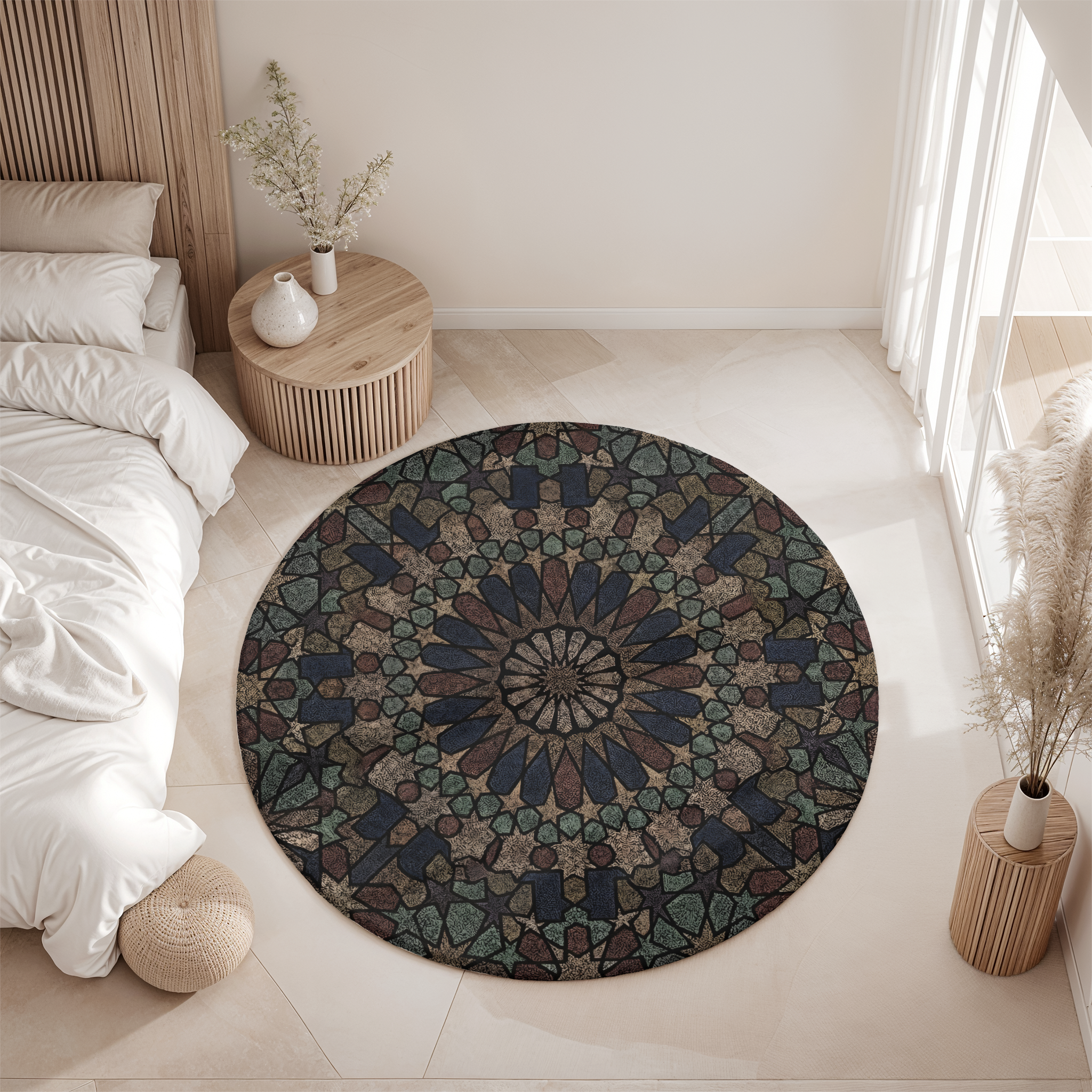 Heritage No. 21 — Round Area Rug