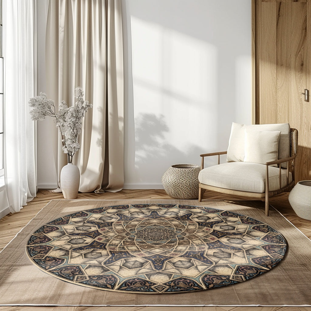 Heritage No. 6 — Round Area Rug