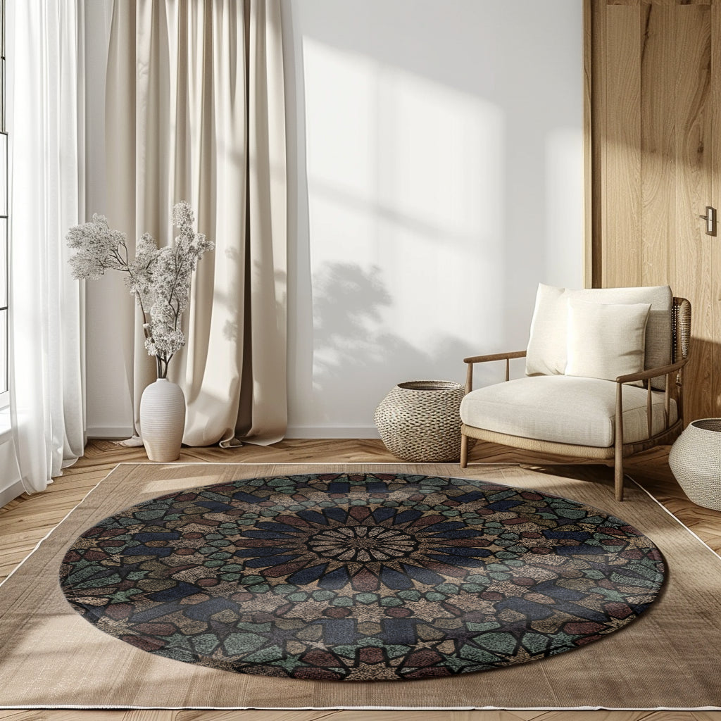Heritage No. 21 — Round Area Rug