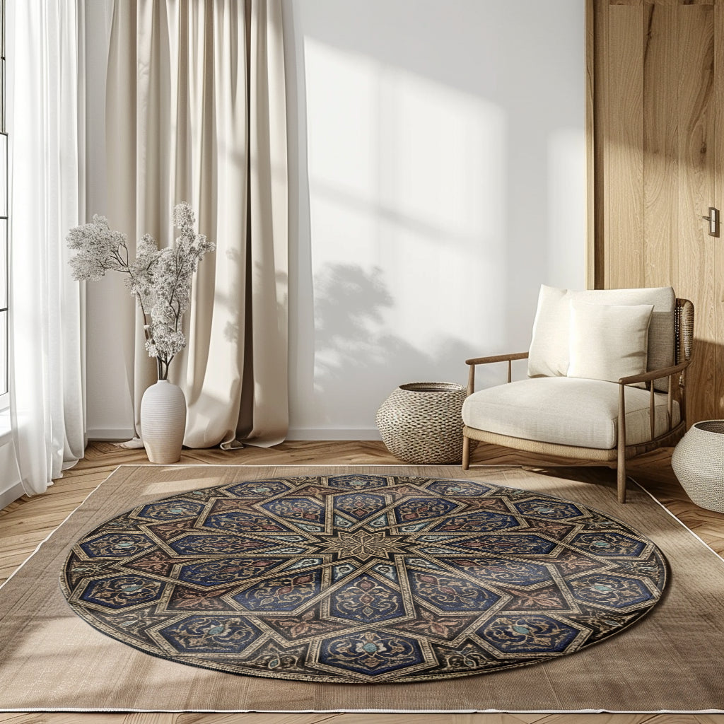 Heritage No. 12 — Round Area Rug