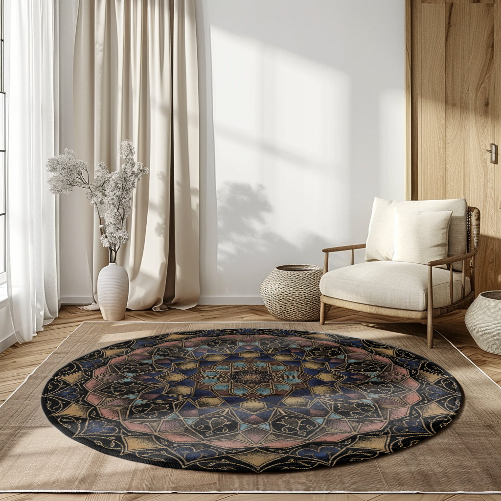 Heritage No. 7 — Round Area Rug