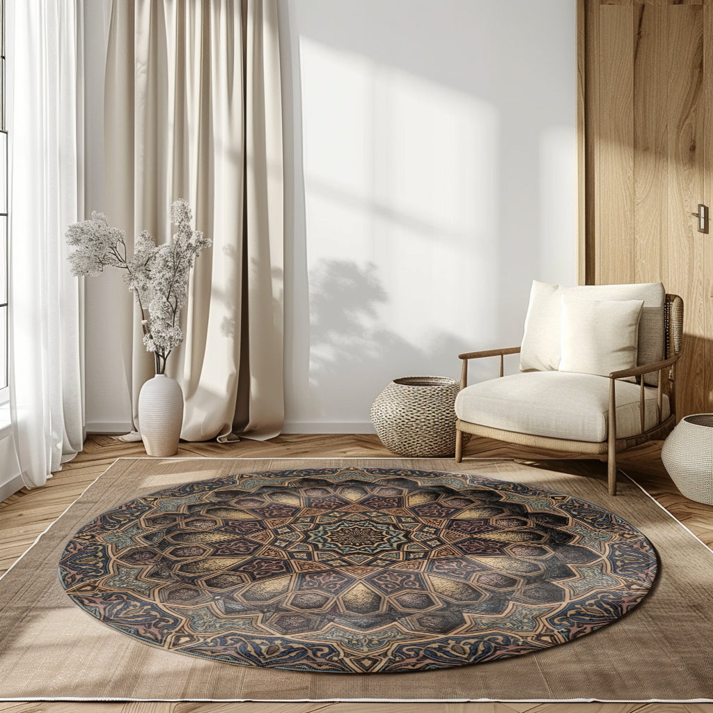 Heritage No. 14 — Round Area Rug