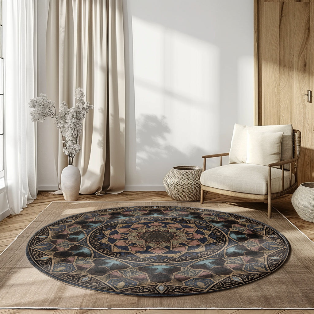 Heritage No. 3 — Round Area Rug