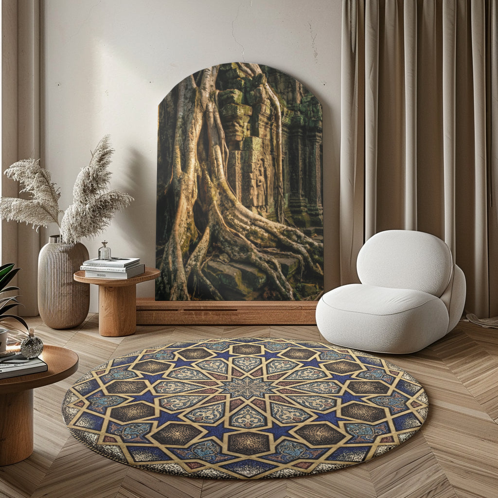 Heritage No. 15 — Round Area Rug