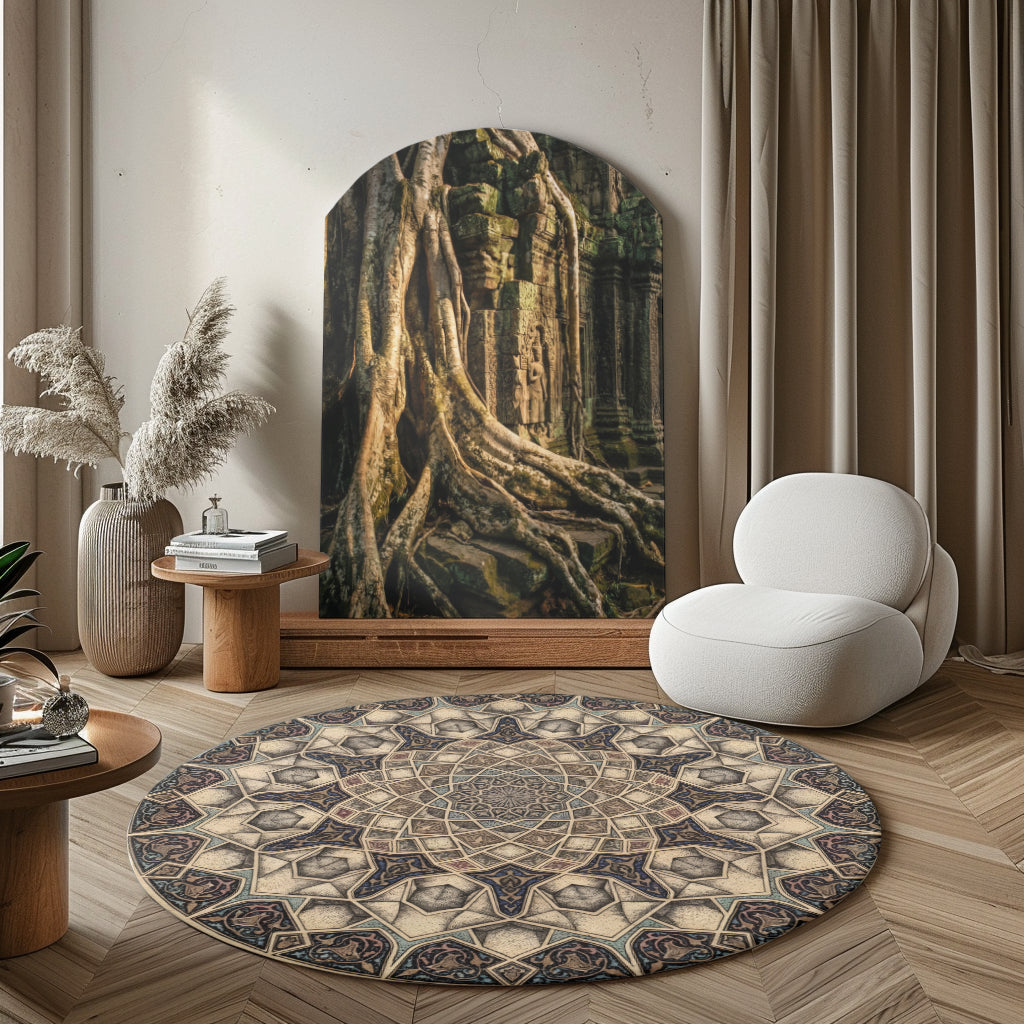 Heritage No. 6 — Round Area Rug