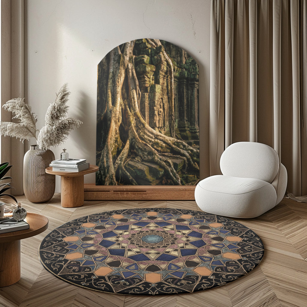 Heritage No. 13 — Round Area Rug