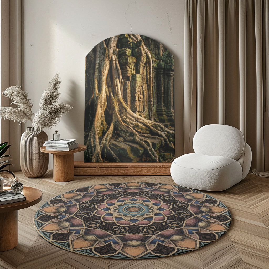 Heritage No. 8 — Round Area Rug